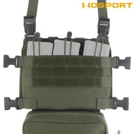 Chest Rig Assault Tactical RANGER GREEN WoSport (VE-107-RG)