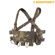 Chest Rig Minimal Multiuso MULTICAM WoSport (VE-108-MC)