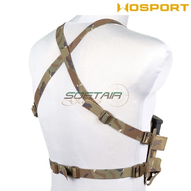 Minimalistic Multi-Mission Chest Rig MULTICAM WoSport (047496)
