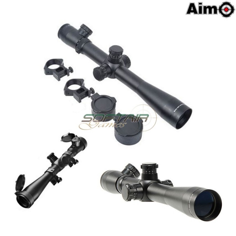 Ottica 3.5-10x40e-sf Illuminata Black Aim-o (ao5305-bk)