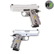 Baby Hi-capa 3.8 Silver Blowback Gas We (ggb310ts) Baby Hi-capa 3.8 Silver Blowback Gas We (ggb310ts)