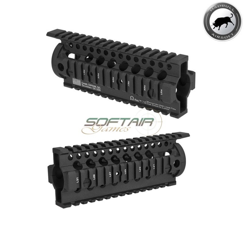 Daniel Defense Licensed Omega 7" Ris Black Madbull (bu-ddomega-7) 