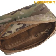 Tasca Utility Large orizzontale MULTICAM WoSport (044616)
