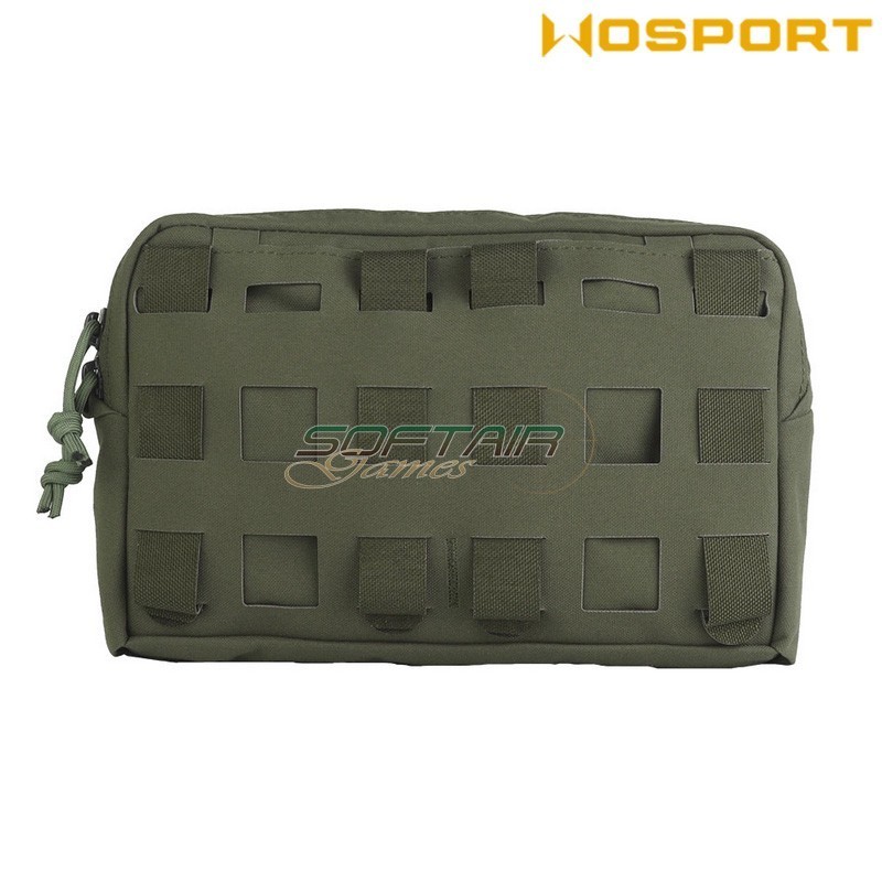 Large Horizontal Utility Pouch RANGER GREEN WoSport (044617)