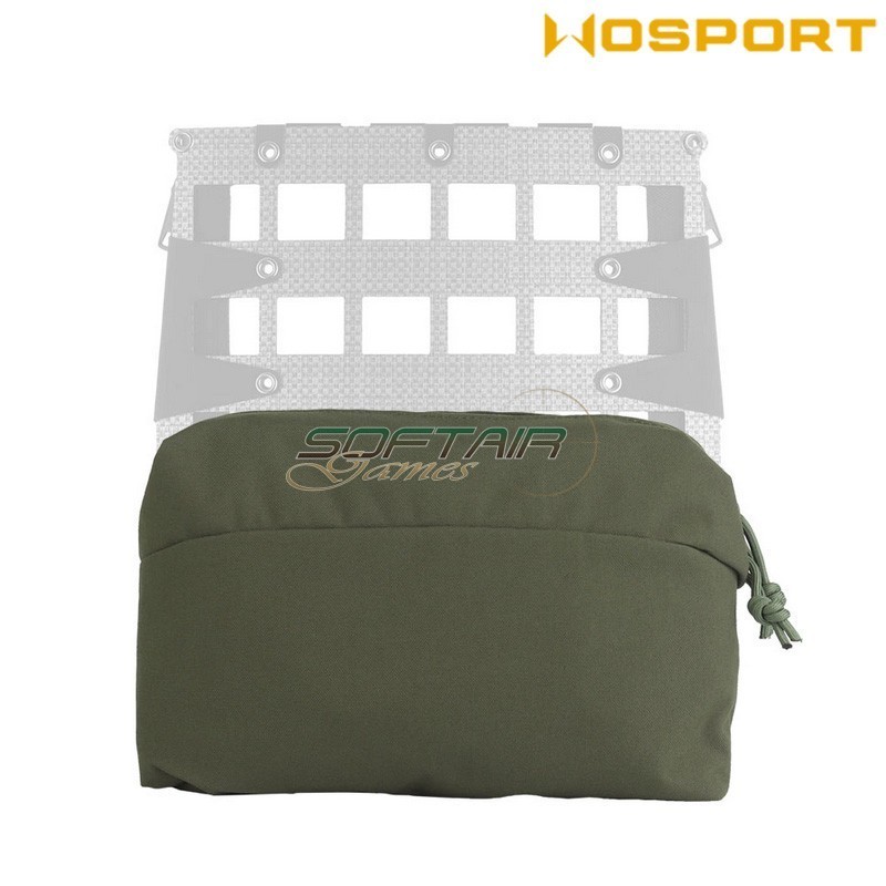 Large Horizontal Utility Pouch RANGER GREEN WoSport (044617)