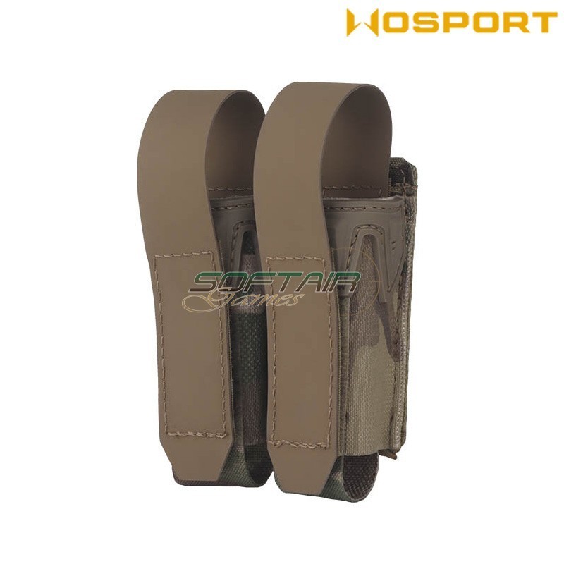 Tasca doppia per pistola MULTICAM WoSport (046921)