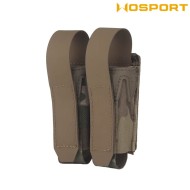 Pistol Double Pouch MULTICAM WoSport (046921)