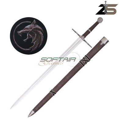 Ornamental Geralt of Rivia Sword ZSWORDS® Black (ZS637-7BK)