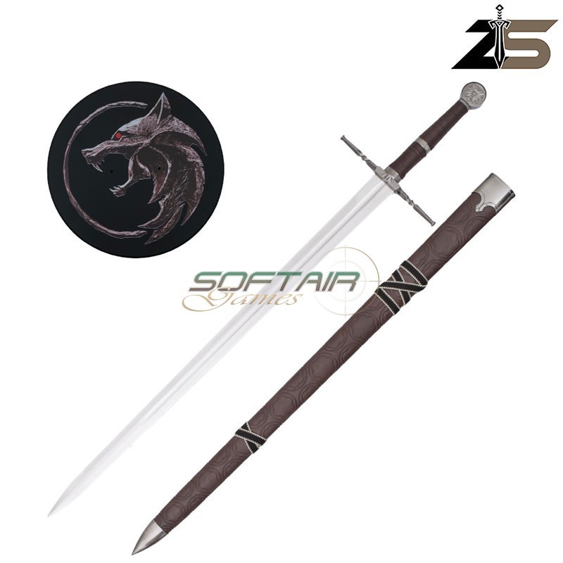 Ornamental Geralt of Rivia Sword ZSWORDS® Black (ZS637-7BK)