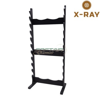 Stand in legno per dieci katane x-ray (xr-ws10)