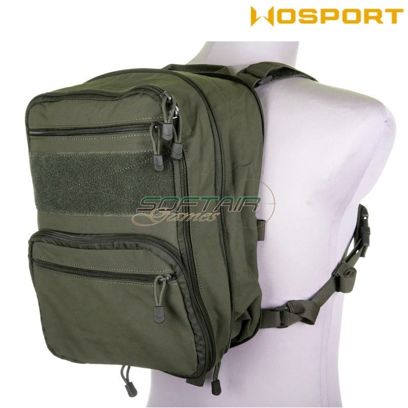410 Flatpack Tactical Backpack 2.0 RANGER GREEN WoSport (039731)