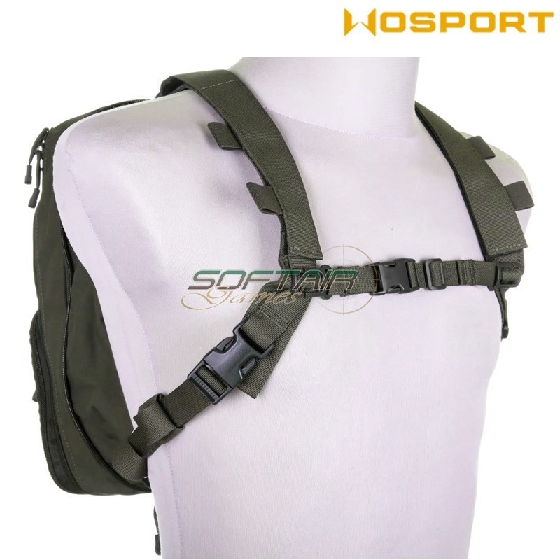 410 Flatpack Tactical Backpack 2.0 RANGER GREEN WoSport (039731)
