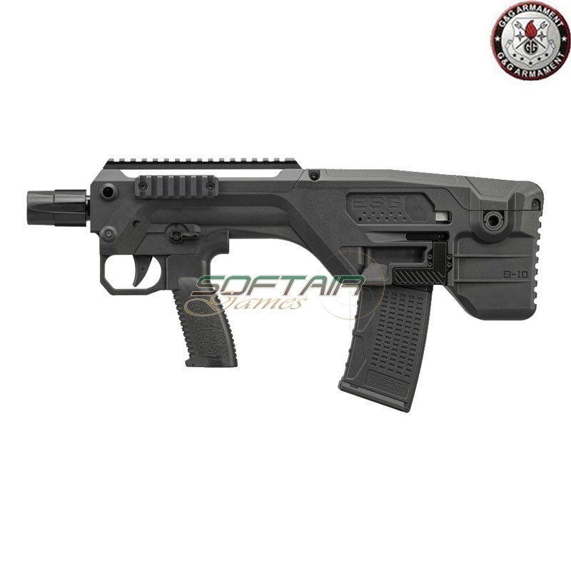 Gas Bullpup Rifle ESG B-10 2.0 Black G&G ARMAMENT® (GG-ESGB2)