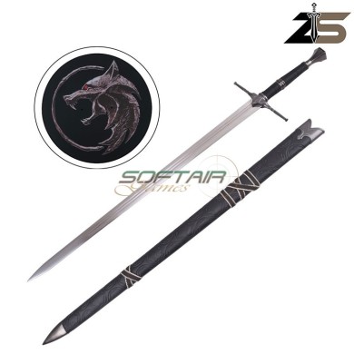 Ornamental Geralt of Rivia Sword ZSWORDS® Black (ZS642-7BK)