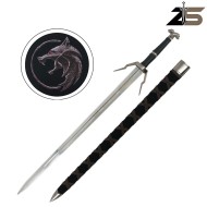 Ornamental Geralt of Rivia Sword ZSWORDS® Black (ZS643-7BK)