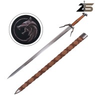Ornamental Geralt of Rivia Sword ZSWORDS® Brown (ZS643-7BN)