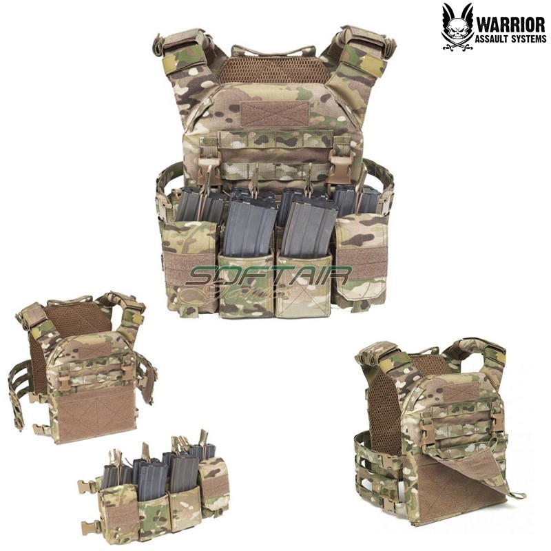 Recon Plate Carrier with Pathfinder Chest Rig MULTICAM Warrior Assault Systems (w-eo-rpc-pcr-mc)