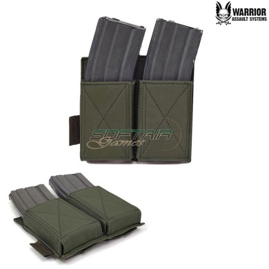EMP Double Elastic Magazines Pouch RANGER GREEN Warrior Assault Systems (w-eo-demp-rg)