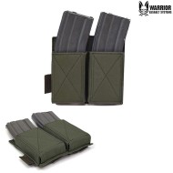 EMP Double Elastic Magazines Pouch RANGER GREEN Warrior Assault Systems (w-eo-demp-rg)