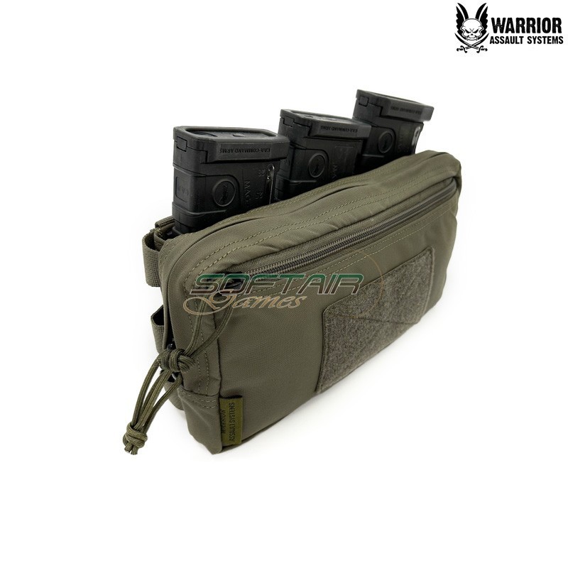 Triple Fast Open 5.56 Utility Pouch RANGER GREEN Warrior Assault Systems (w-eo-tsmp-up-rg)