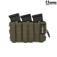 Triple Fast Open 5.56 Utility Pouch RANGER GREEN Warrior Assault Systems (w-eo-tsmp-up-rg)