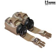 Tasca Doppia Flash Bang 40mm Laser Cut MULTICAM Warrior Assault Systems (w-lc-d40-fbp-mc)