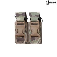 Tasca Doppia Flash Bang 40mm Laser Cut MULTICAM Warrior Assault Systems (w-lc-d40-fbp-mc)