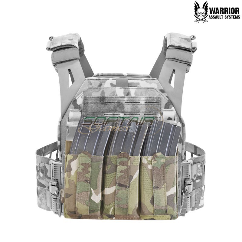 Laser cut pannello DFP tripla bungee Low Profile 5.56 MULTICAM® Warrior Assault systems (w-lc-dfp-tb-lpe-556p-mc)