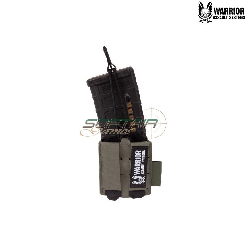 Aero Lite 5.56mm Short Magazine Pouch RANGER GREEN Warrior Assault Systems (w-lc-sb-h5-rg)