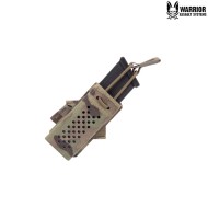 Aero Lite Magazine Pouch 45° Version for 9mm Pistol MULTICAM Warrior Assault Systems (w-lc-sb-h9-a-mc)