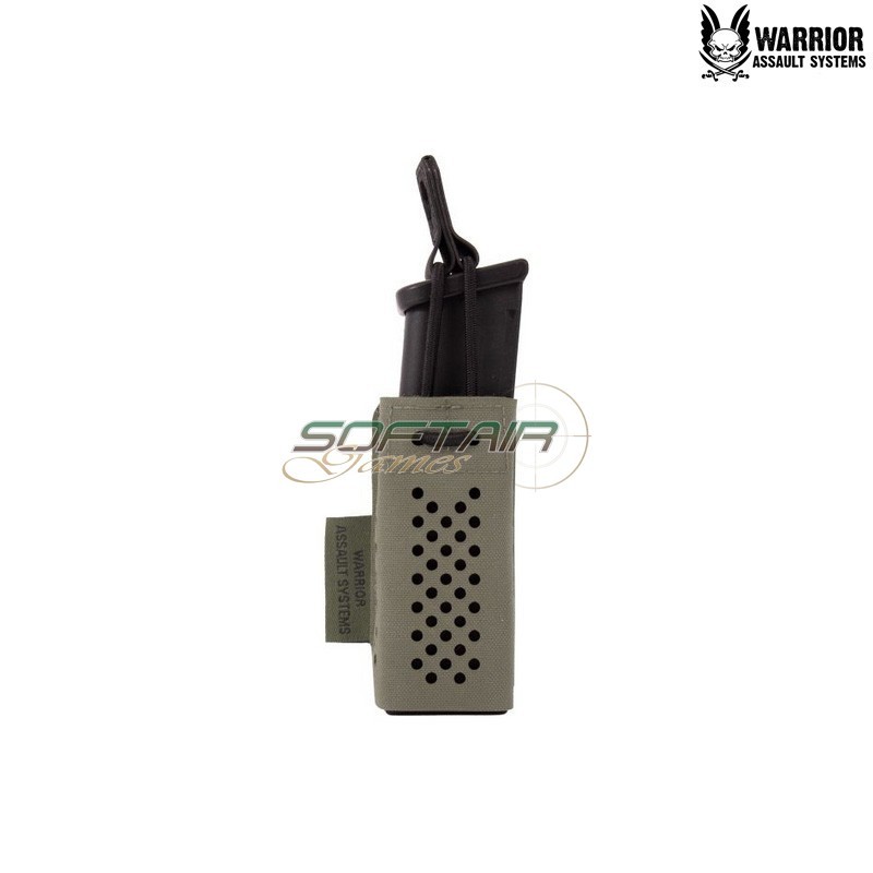 Aero Lite Magazine Pouch for 9mm Pistol RANGER GREEN Warrior Assault Systems (w-lc-sb-h9-rg)