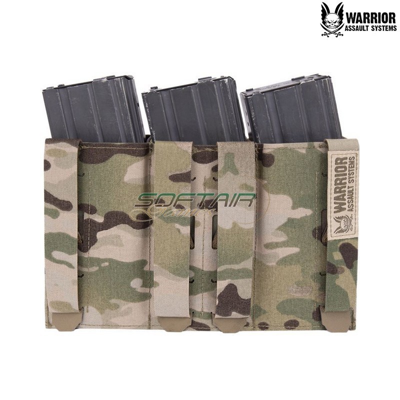 Laser cut triple Snap Mag 5.56 MULTICAM Warrior Assault Systems (w-lc-tsmp-mc)