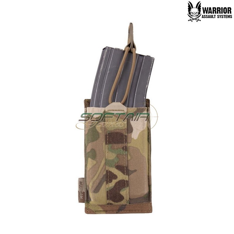 Porta Caricatore Singolo Low Profile Laser Cut MULTICAM Warrior Assault Systems® (W-LC-SB-LPE-556P-MC)