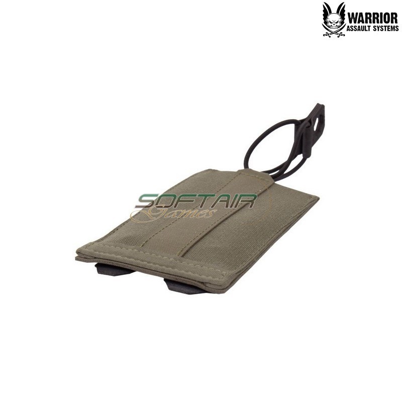 Porta Caricatore Singolo Low Profile Laser Cut RANGER GREEN Warrior Assault Systems® (W-LC-SB-LPE-556P-RG)