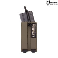 Laser Cut Single Low Profile Magazine Pouch RANGER GREEN Warrior Assault Systems (W-LC-SB-LPE-556P-RG)