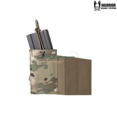 Porta Caricatore Singolo Bungee Wing Velcro Laser Cut 5.56 Sinistro MULTICAM Warrior Assault Systems (W-LC-WV-SB-556P-L-MC)
