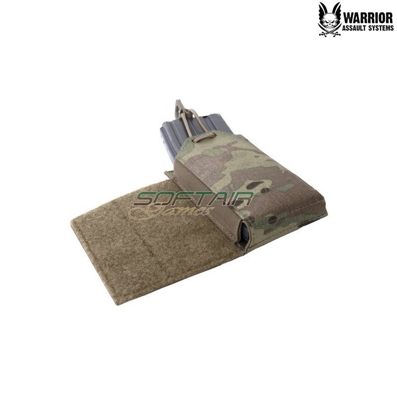 Porta Caricatore Singolo Bungee Wing Velcro Laser Cut 5.56 Sinistro MULTICAM Warrior Assault Systems (W-LC-WV-SB-556P-L-MC)