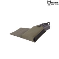 Laser Cut Wing Velcro Single Bungee 5.56 Pouch RANGER GREEN Warrior Assault Systems® (W-LC-WV-SB-556P-L-RG)