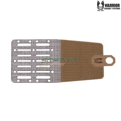 Tegris Wing Velcro Universal MOLLE Panel COYOTE TAN Warrior Assault Systems (W-T1-WV-UPM-CT)