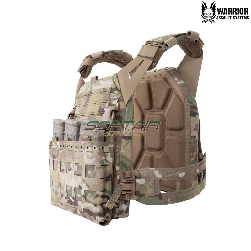 Laser Cut LPC V3 Low Profile Kangaroo Pouch 5.56mm MULTICAM Plate Carrier Warrior Assault Systems (W-LC-LPC-V3-DK5-M-MC)