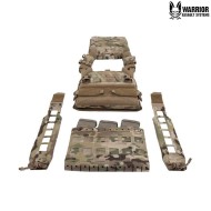 Laser Cut LPC V3 Low Profile Kangaroo Pouch 5.56mm MULTICAM Plate Carrier Warrior Assault Systems (W-LC-LPC-V3-DK5-M-MC)