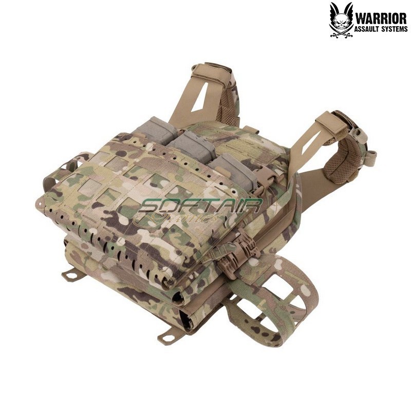 Laser Cut LPC V3 Low Profile Kangaroo Pouch 5.56mm MULTICAM Plate Carrier Warrior Assault Systems (W-LC-LPC-V3-DK5-M-MC)