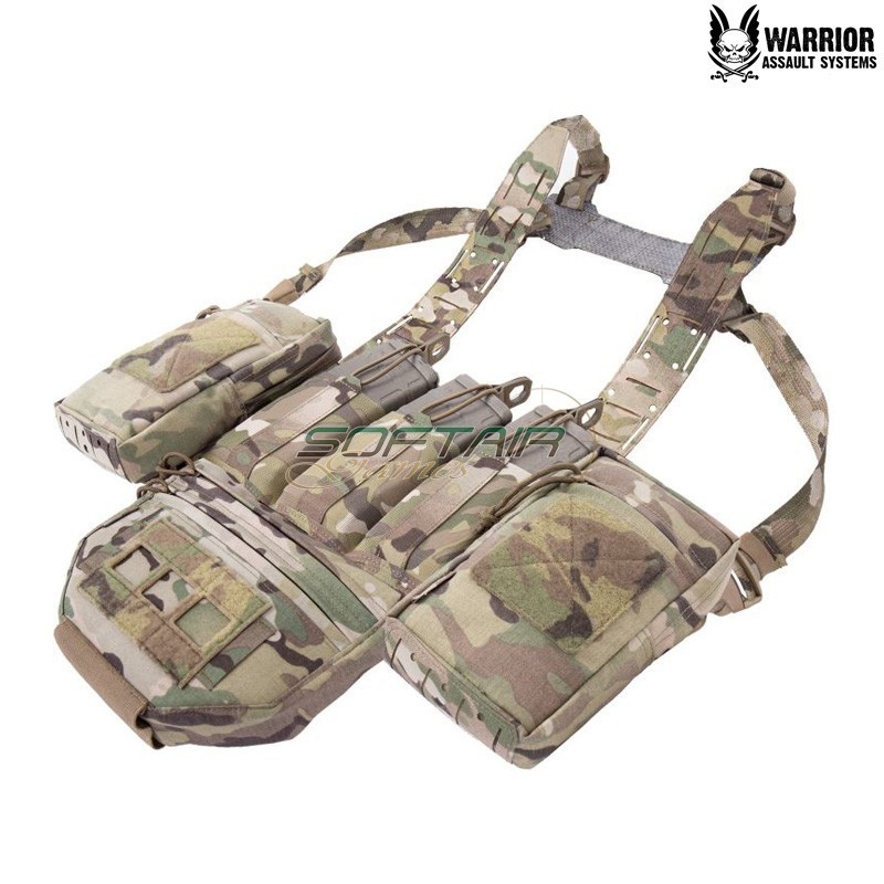Delta Chest Rig MCR TB5 LPE MULTICAM Raider H-Harness Warrior Assault Systems (W-LC-MCR-HD-TB5-LPE-MC)