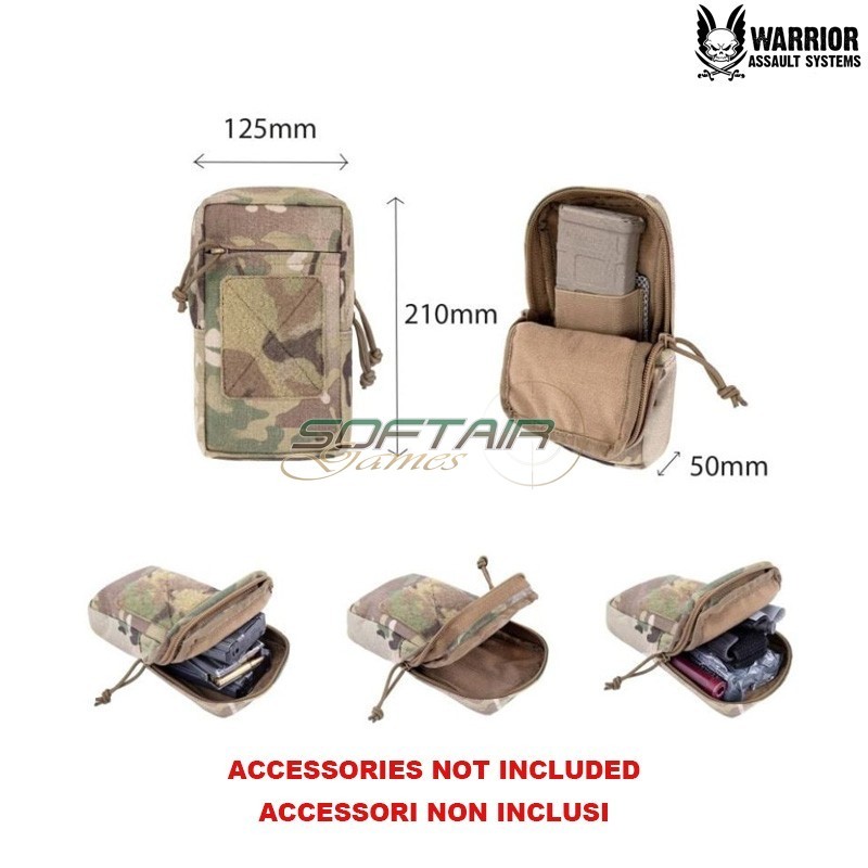 Delta Chest Rig MCR TB5 LPE MULTICAM Raider X-Harness Warrior Assault Systems (W-LC-MCR-XD-TB5-LPE-MC)