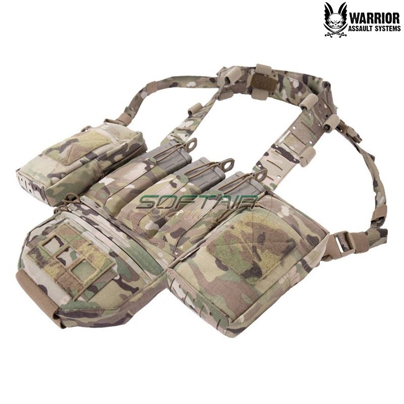 Delta Chest Rig MCR TB5 LPE MULTICAM Raider X-Harness Warrior Assault Systems (W-LC-MCR-XD-TB5-LPE-MC)
