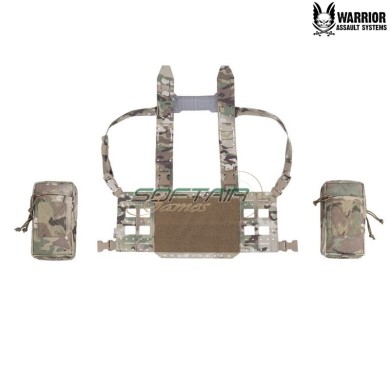 Delta Chest Rig MCR Utility MULTICAM Raider H-Harness Warrior Assault Systems (W-LC-MCR-H-U-MC)