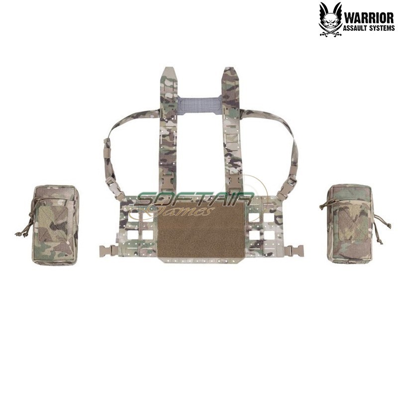 Delta Chest Rig MCR Utility MULTICAM Raider H-Harness Warrior Assault Systems (W-LC-MCR-H-U-MC)