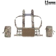 Delta Chest Rig MCR Utility MULTICAM Raider H-Harness Warrior Assault Systems (W-LC-MCR-H-U-MC)