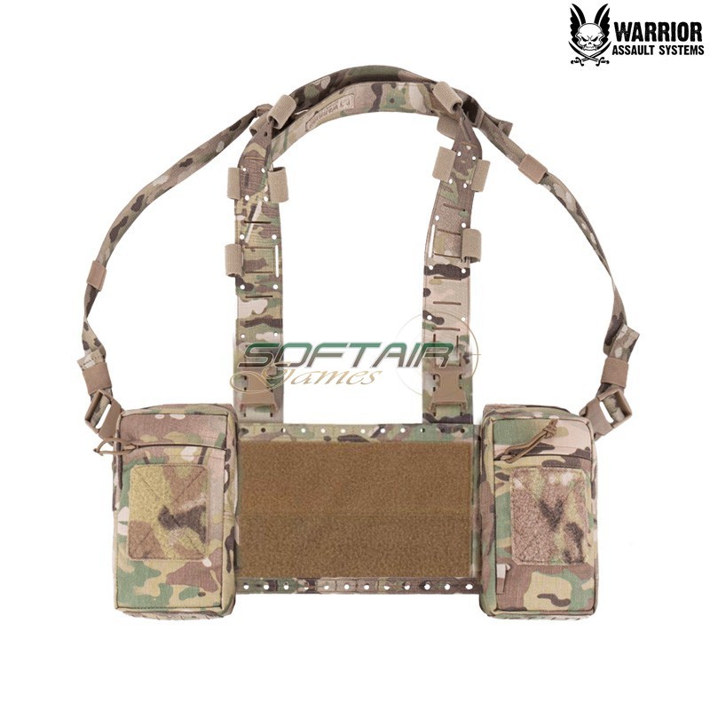 Delta Chest Rig MCR Utility MULTICAM Raider X-Harness Warrior Assault Systems (W-LC-MCR-X-U-MC)