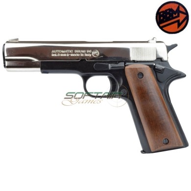 BRUNI® 96 Blank Firing Pistol 9mm PAK Bicolor (BR-1505BN)